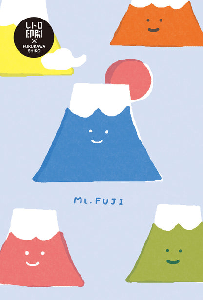 Furukawa Shiko Retro Printed Postcard - Mt. Fuji