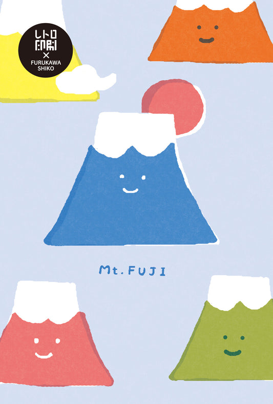 Furukawa Shiko Retro Printed Postcard - Mt. Fuji