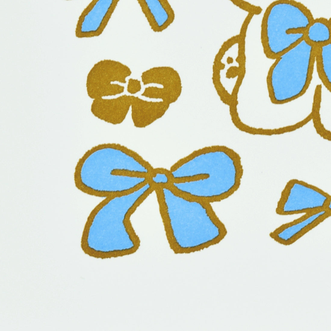 Natsumi Teraoka - Letterpress Art Print - Ribbon