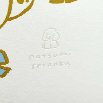 Natsumi Teraoka - Letterpress Art Print - Ribbon