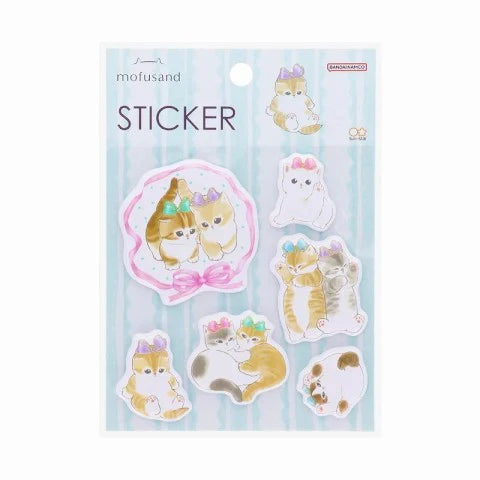 Mofusand Sticker Set - Ribbon