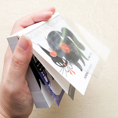 Cozyca x Kuroneko Design - Block Memo Pad - Robin The Black Cat