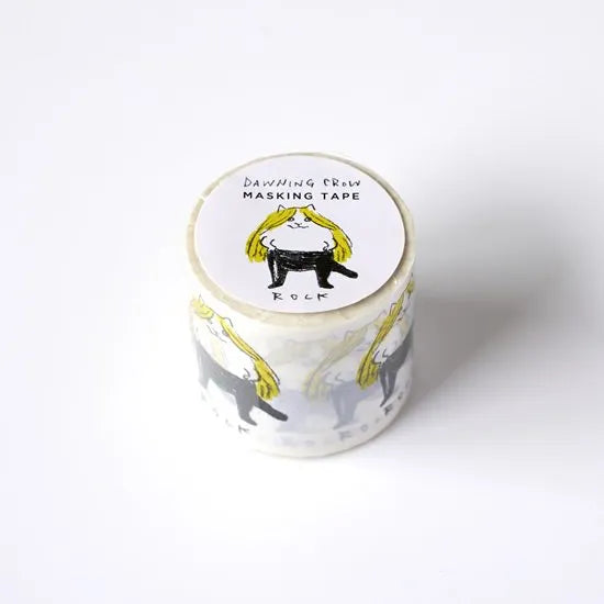 Dawning Crow - Washi Tape - Rock Cat