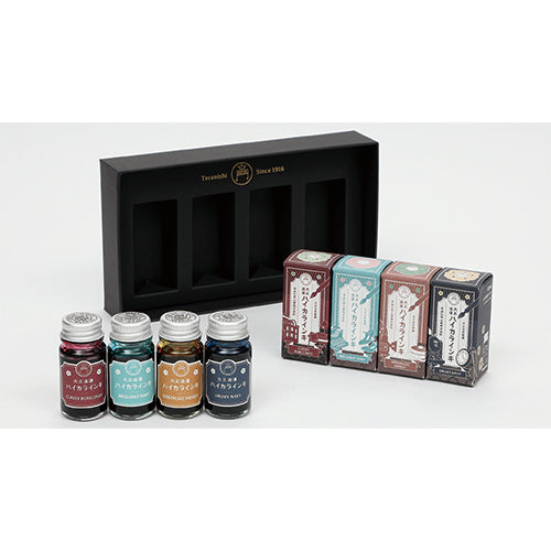 Teranishi - Guitar Taisho Roman Haikara Ink - 4 Color Set - Romanticism