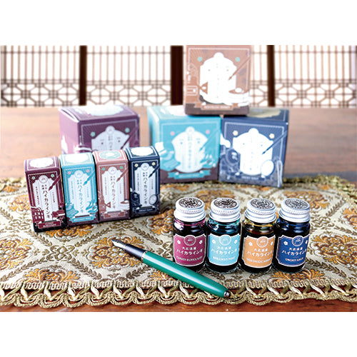 Teranishi - Guitar Taisho Roman Haikara Ink - 4 Color Set - Romanticism
