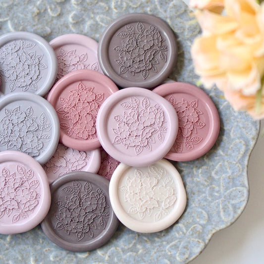 Myrtilles Atelier x Ayumi Jimbo - Wax Seal Stamp - Rosa Multiflora