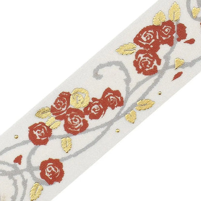 BGM Foil Washi Tape - Flower & Grass Series - Rose