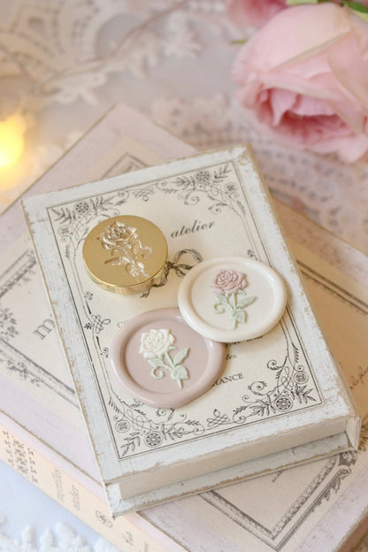 Myrtilles Atelier - Wax Seal Stamp - Rose