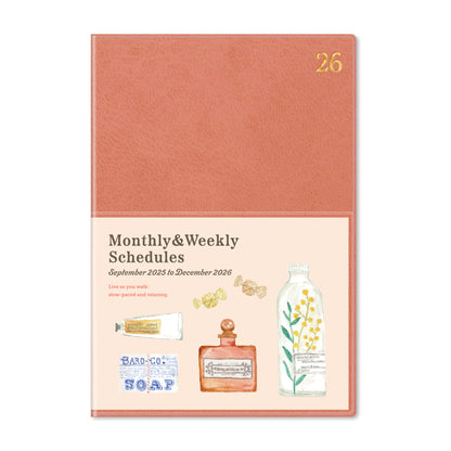 RYU-RYU B6 Monthly & Weekly Planner