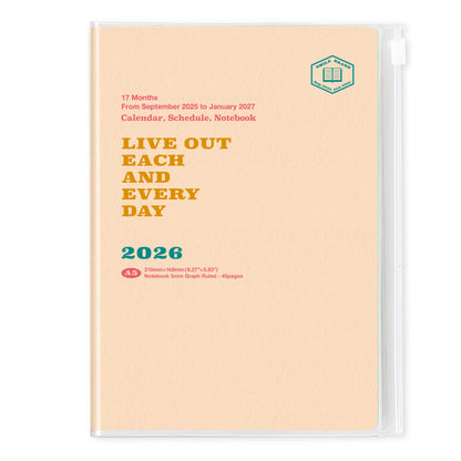 RYU-RYU A5 Monthly Planner