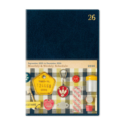 RYU-RYU B6 Monthly & Weekly Planner