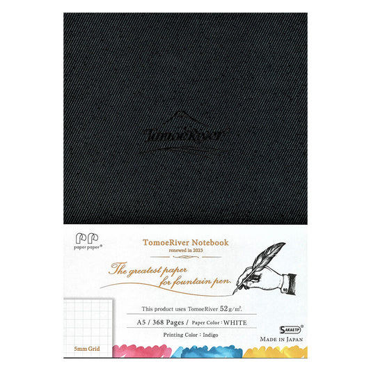 SAKAE TP Tomoe River FP A5 Notebook - Grid, 368 Pages