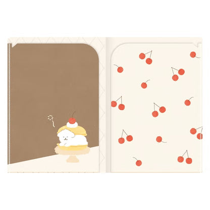 Furukawashiko A5 Clear File - Sweets Animal Workshop Vol. 3 - Sandwiched Doggy