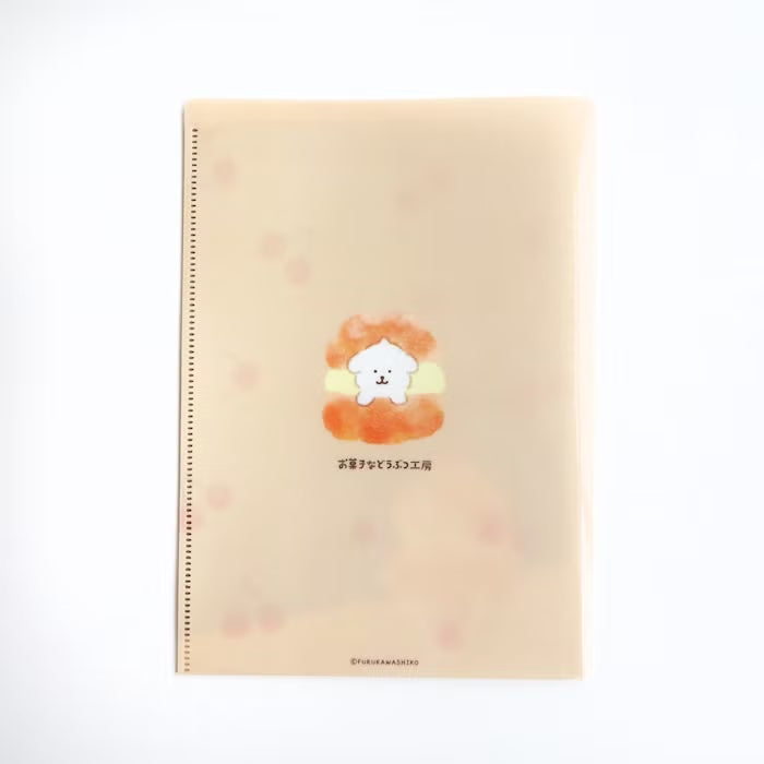 Furukawashiko A5 Clear File - Sweets Animal Workshop Vol. 3 - Sandwiched Doggy
