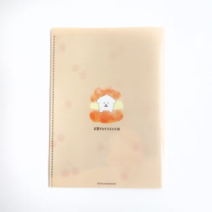 Furukawashiko A5 Clear File - Sweets Animal Workshop Vol. 3 - Sandwiched Doggy