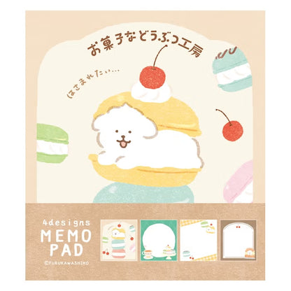 Furukawashiko Memo Pad - Sweets Animal Workshop Vol. 3 - Sandwiched Doggy