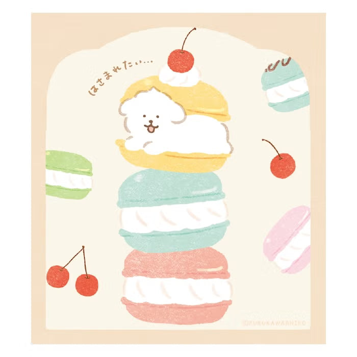 Furukawashiko Memo Pad - Sweets Animal Workshop Vol. 3 - Sandwiched Doggy