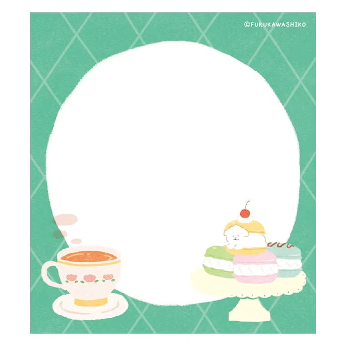 Furukawashiko Memo Pad - Sweets Animal Workshop Vol. 3 - Sandwiched Doggy