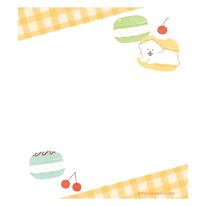 Furukawashiko Memo Pad - Sweets Animal Workshop Vol. 3 - Sandwiched Doggy