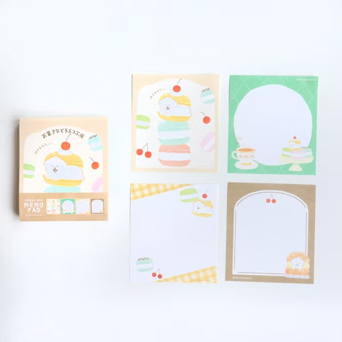 Furukawashiko Memo Pad - Sweets Animal Workshop Vol. 3 - Sandwiched Doggy