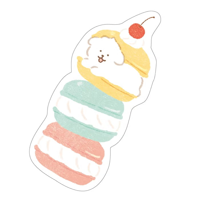 Furukawashiko Sticker Set - Sweets Animal Workshop Vol. 3 - Sandwiched Doggy