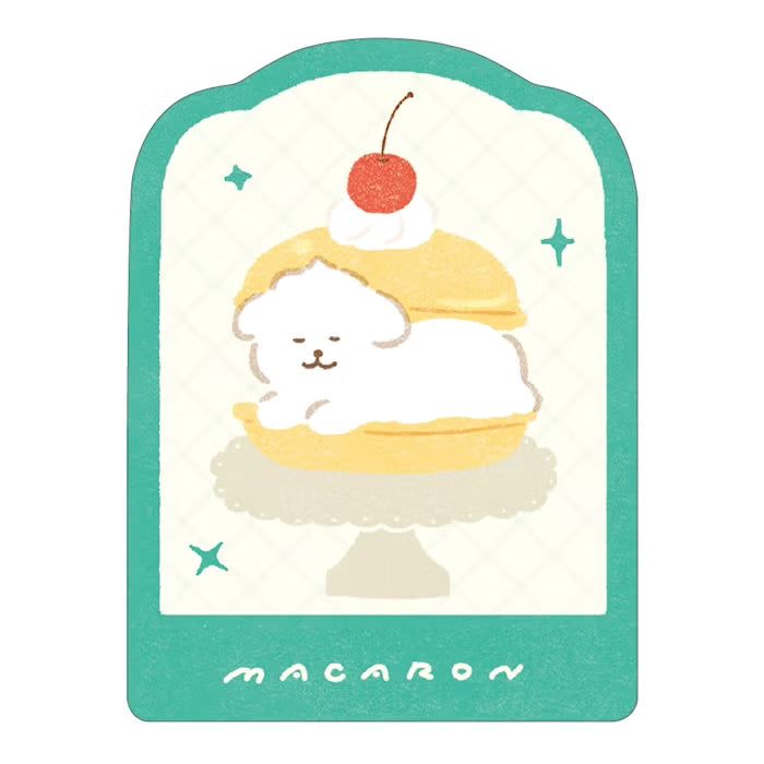 Furukawashiko Sticker Set - Sweets Animal Workshop Vol. 3 - Sandwiched Doggy