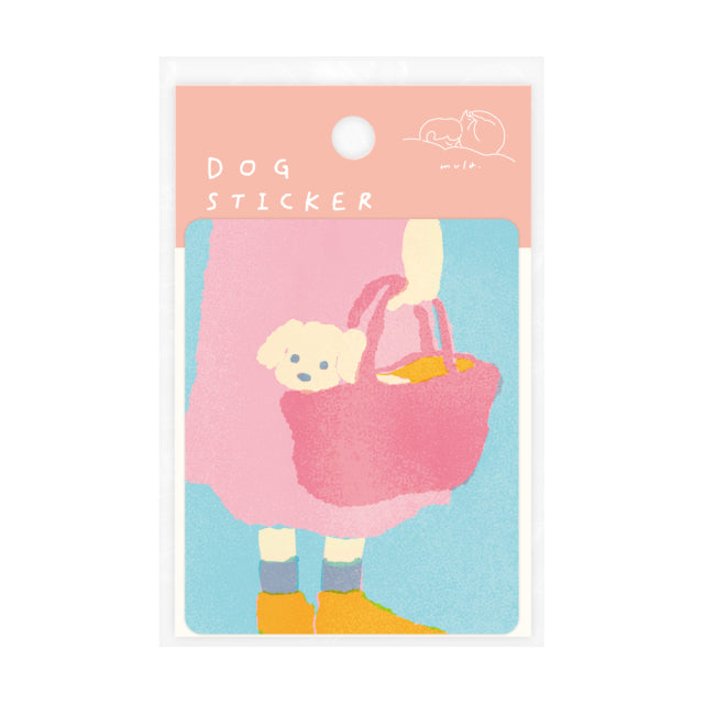 RYU-RYU x mula - Dog Sticker - Sanpo