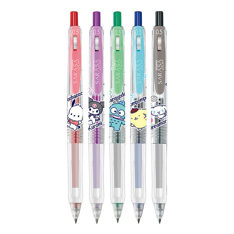 Zebra Sarasa Clip Gel Pen - 0.5mm - Sanrio Limited Edition
