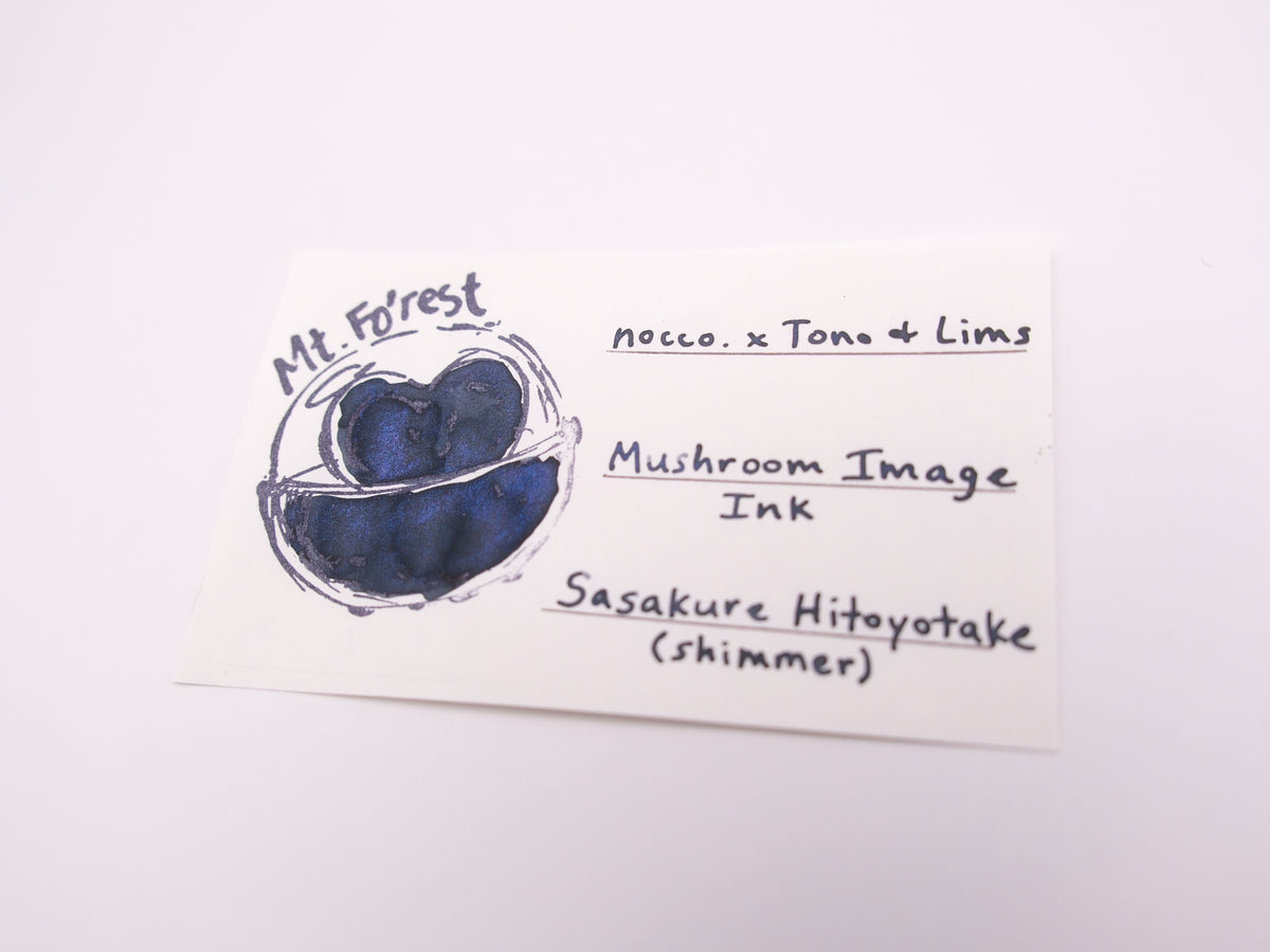 nocco. x Tono & Lims - Mushroom Image Ink - Sasakure Hitoyotake (Shimmer)