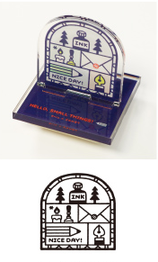Sanby x Eric Small Things Acrylic Stand Stamp