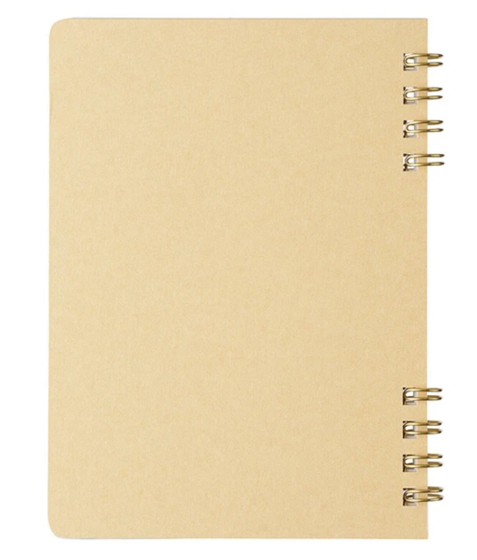 Maruai - SUU Vol. 1 - A6 Spiral Ring Notebook - Sea Breeze and Dogs