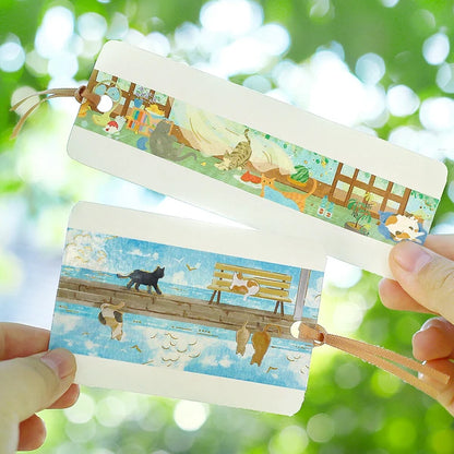 BGM Washi Tape - 2026 Summer Limited - Seaside and Cat