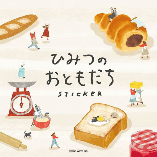 Mind Wave Secret Friends Sticker Sheet - Secret Baking