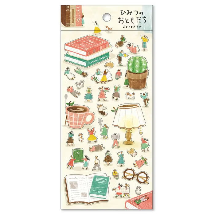 Mind Wave Secret Friends Sticker Sheet - Secret Reading