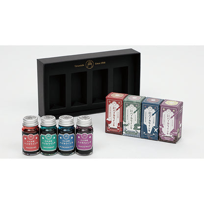 Teranishi - Guitar Taisho Roman Haikara Ink - 4 Color Set - Sentimental