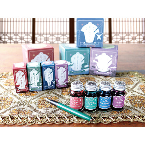 Teranishi - Guitar Taisho Roman Haikara Ink - 4 Color Set - Sentimental