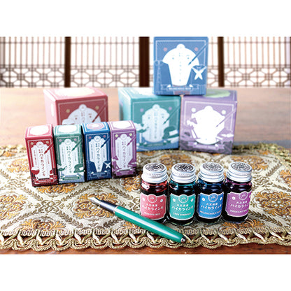 Teranishi - Guitar Taisho Roman Haikara Ink - 4 Color Set - Sentimental