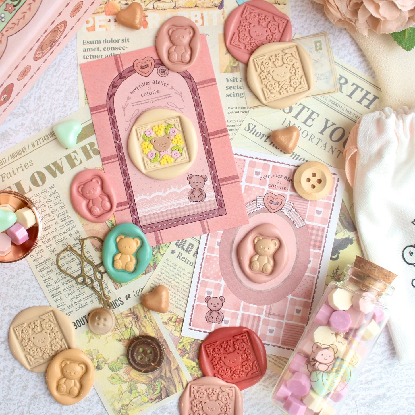Myrtilles Atelier x Cotolie - Sewing Collection Sealing Box