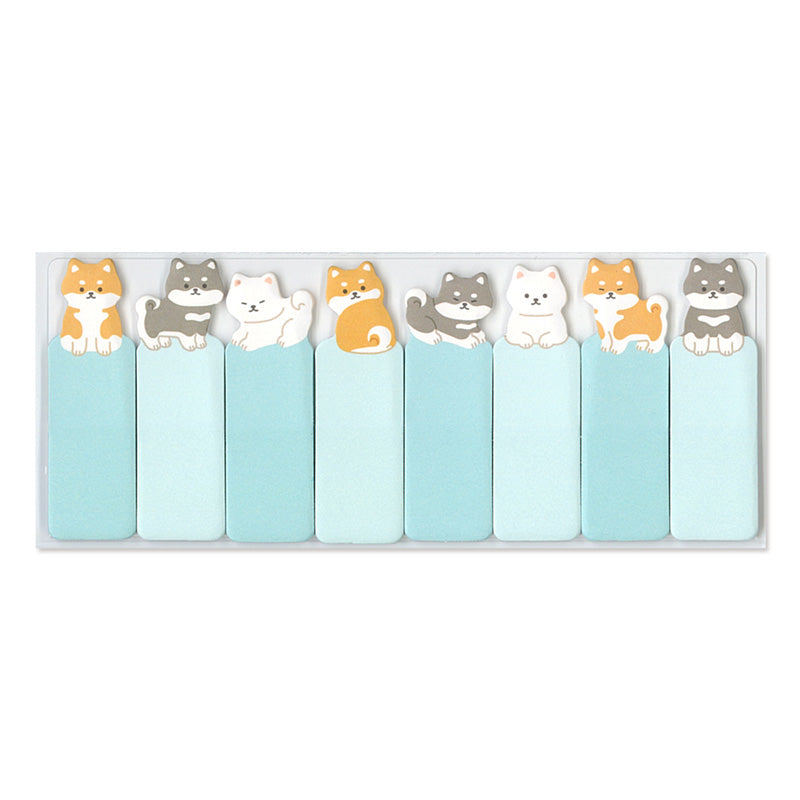 Mind Wave Sticky Marker Notes - Shiba Inu