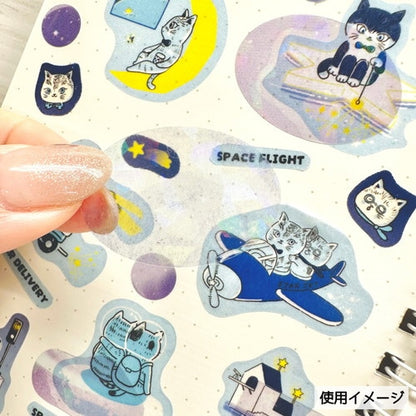 Seal Do Sticker Sheet - Shinzi Katoh - Universe Space x Cats