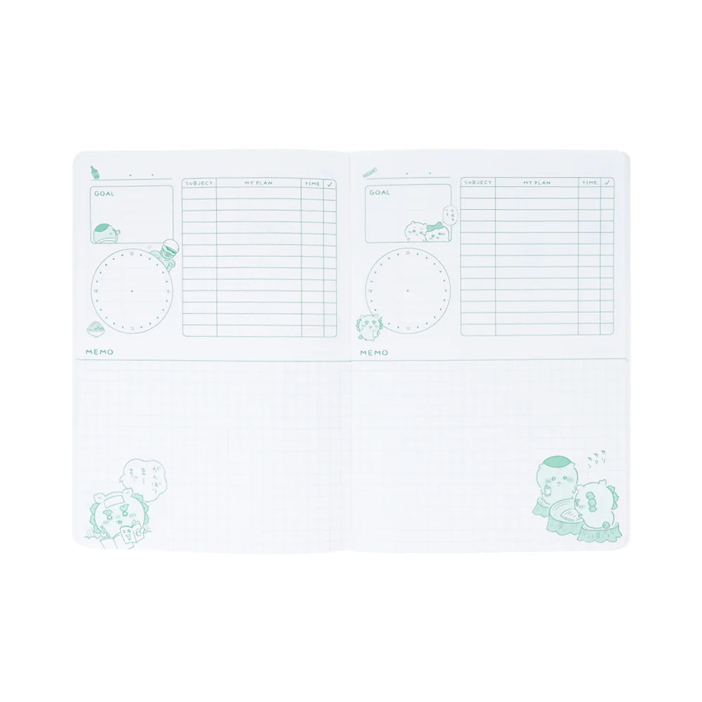 Chiikawa Study Planner Notebook - Shisa