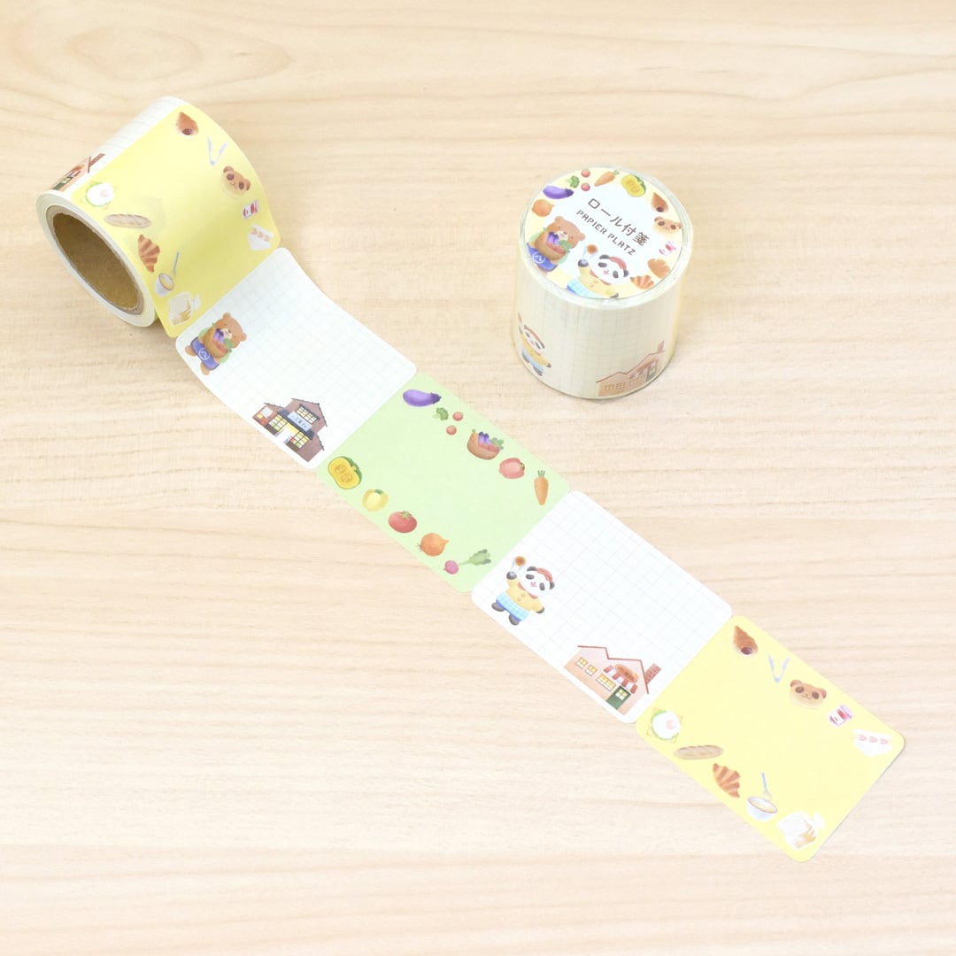 Papier Platz x Natsunoka - Roll Sticky Notes - Shopkeeper