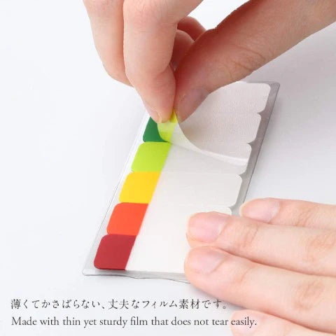 Stalogy Short Sticky Notes - 6 Colors - Set B