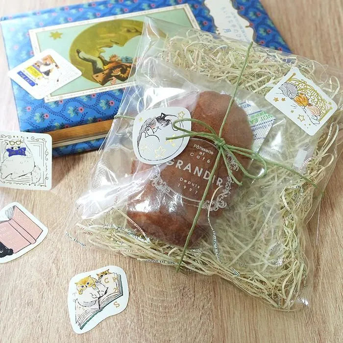 Shinzi Katoh Kirapika Flake Stickers - Sleeping Cats