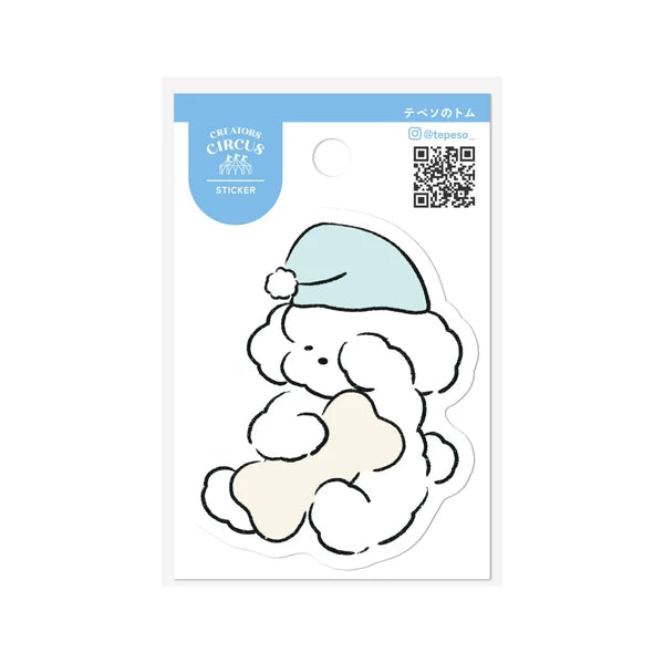 Frontier - Creators Circus Sticker - Sleepy Tom