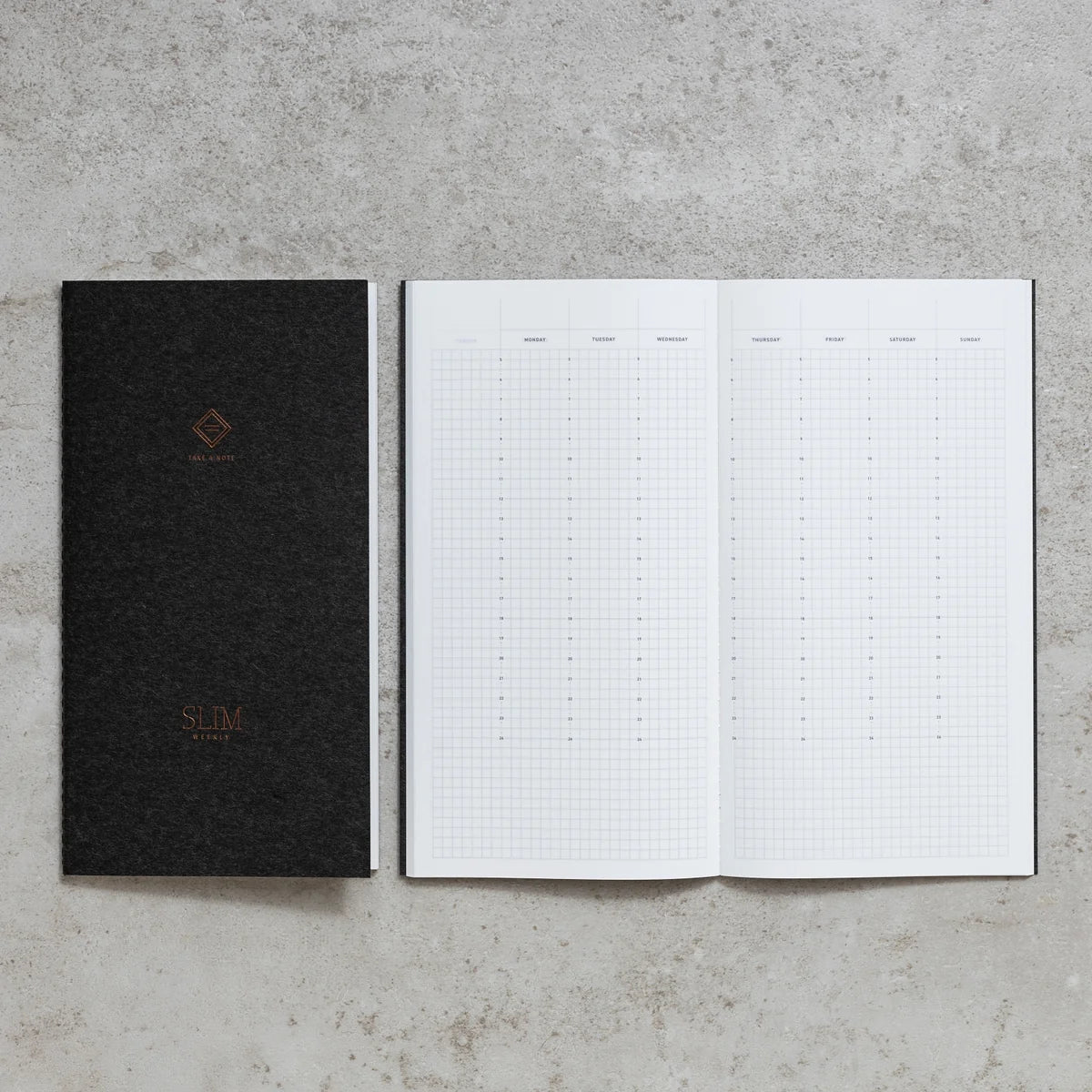 Take A Note - Slim Weekly Undated Planner