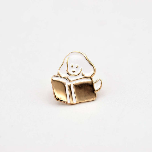 Natsumi Teraoka - Enamel Pin - Small - Book