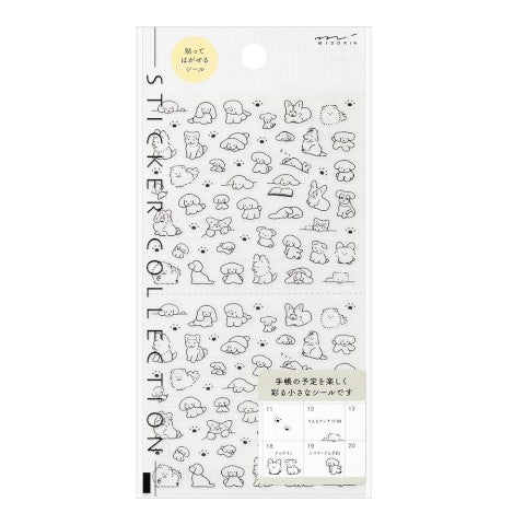 Midori Sticker Sheet - Small Dog