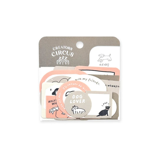 Frontier - Creators Circus Flake Stickers - Small Dog Workshop