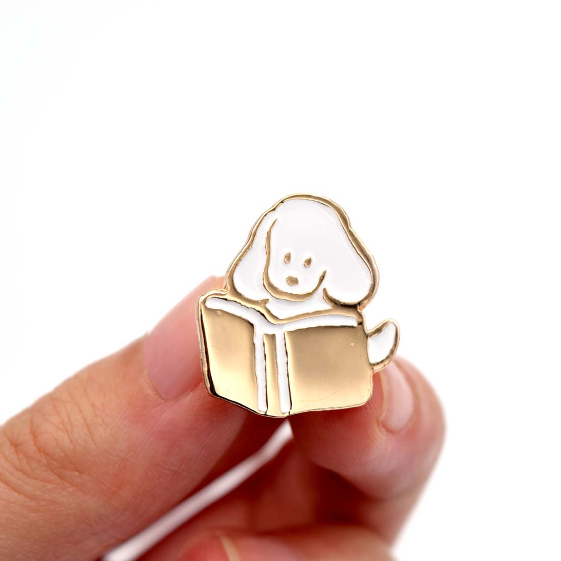 Natsumi Teraoka - Enamel Pin - Small - Book